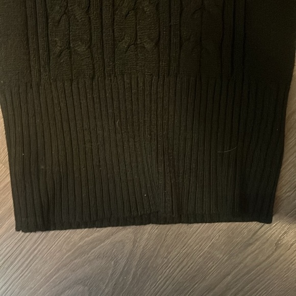 🛑SOLD Black knit turtleneck sweater dress - Picture 4 of 6